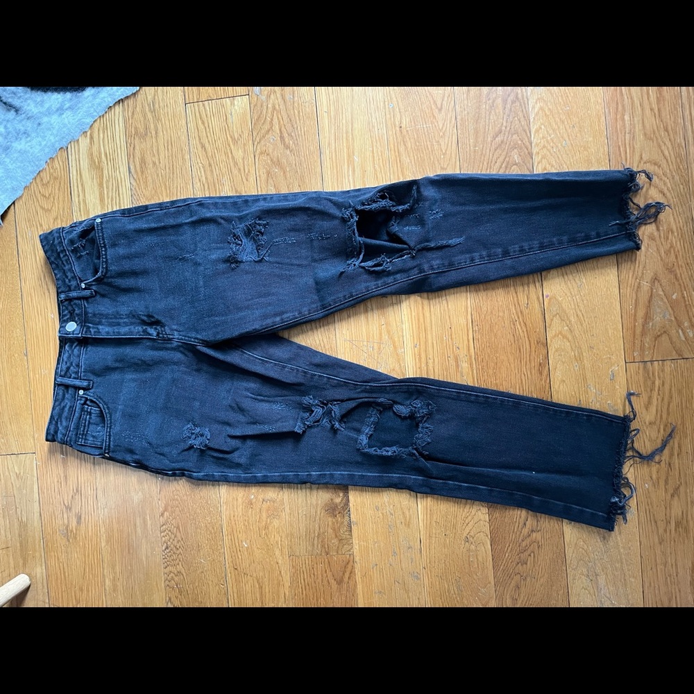 Kendall & Kylie Baggy Ripped Jean
